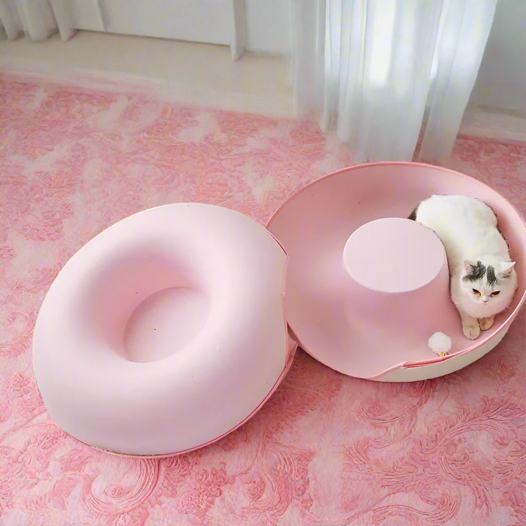 Lit pour Chat - ChatCondo™ - Rose - Amour du chat