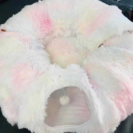 Lit pour Chat - CatLitTunnel™ - Multicolore - Amour du chat