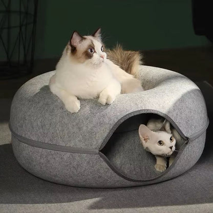 Lit pour Chat - ChatCondo™ - Gris Clair - Amour du chat