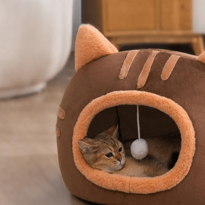 Lit pour Chat - MeowNest™ - Marron - Le royaume des chats