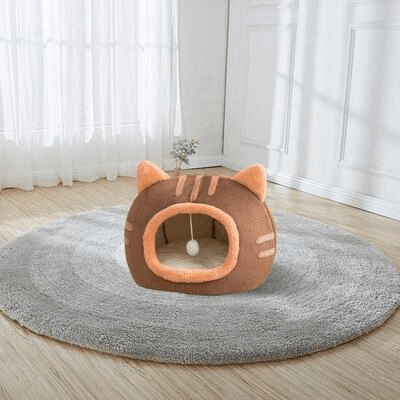 Lit pour Chat - MeowNest™ - Marron - Le royaume des chats
