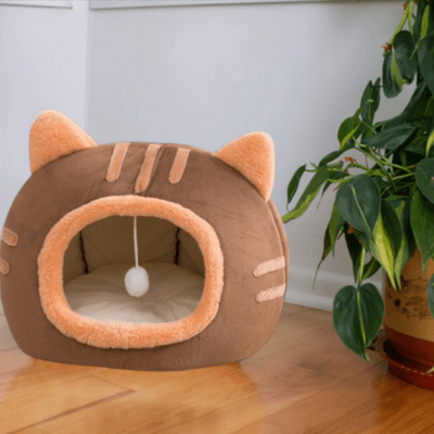 Lit pour Chat - MeowNest™ - Marron - Le royaume des chats
