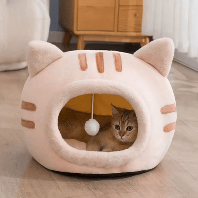 Lit pour Chat - MeowNest™ - Rose - Le royaume des chats