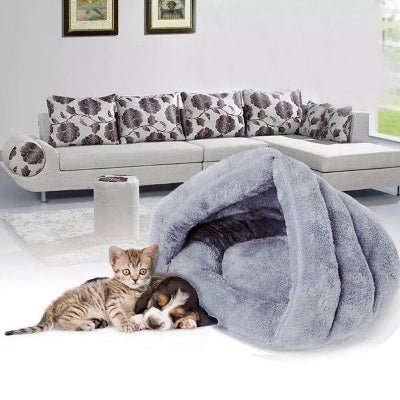 Lit pour Chat - SnugHut™ - Gris - Le royaume des chats